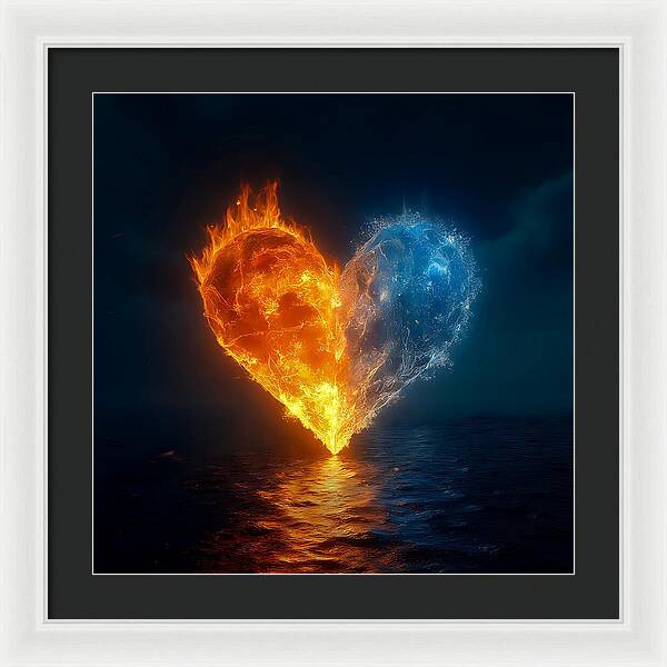 Elemental Affection - Framed Print