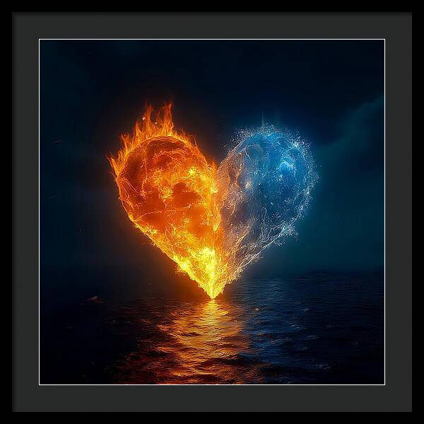 Elemental Affection - Framed Print