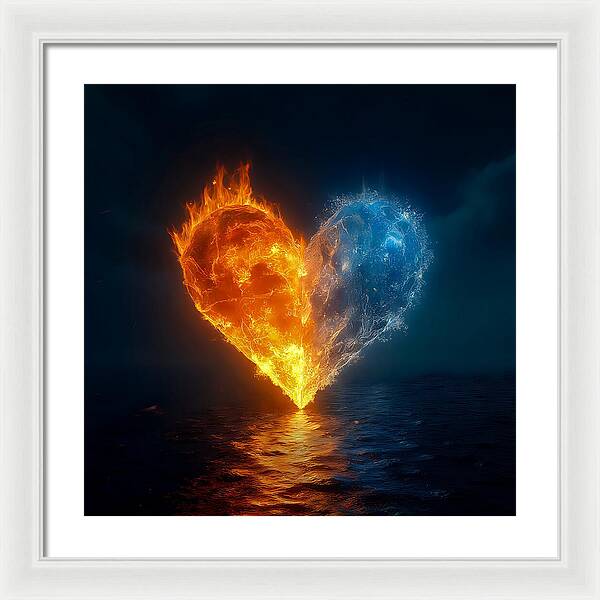 Elemental Affection - Framed Print