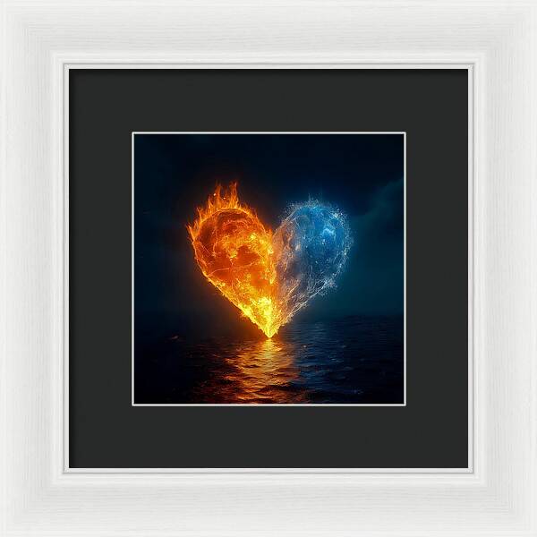 Elemental Affection - Framed Print