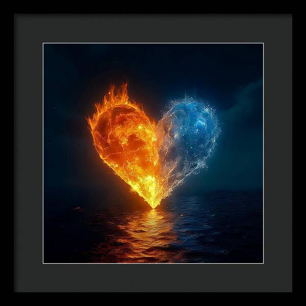 Elemental Affection - Framed Print