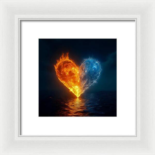 Elemental Affection - Framed Print