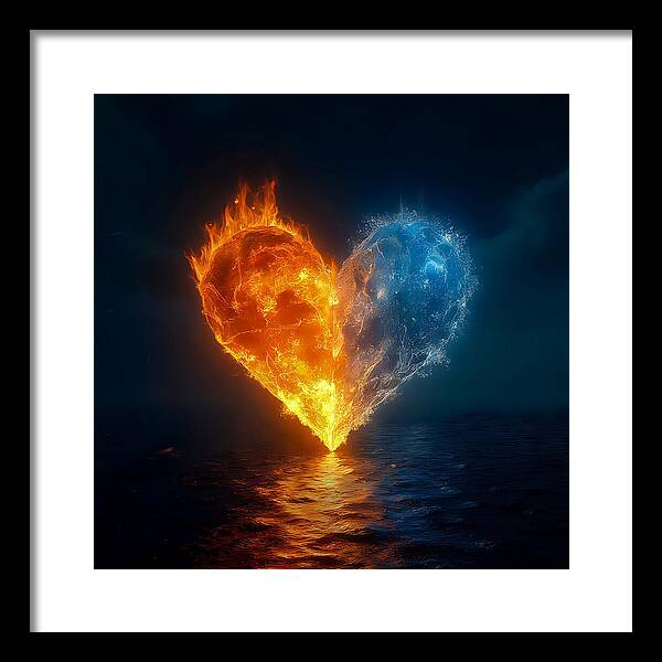 Elemental Affection - Framed Print