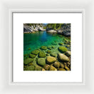 Switch Emerald Tranquility - Framed Print 3 image