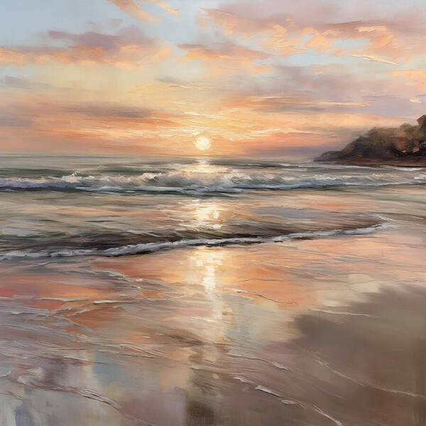 Fading Light, Rising Tide - Art Print