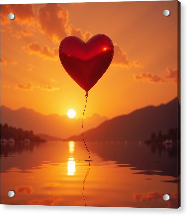 Float of Affection - Acrylic Print