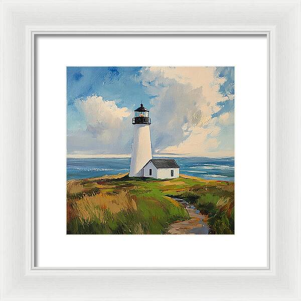 Harbor Watch - Framed Print