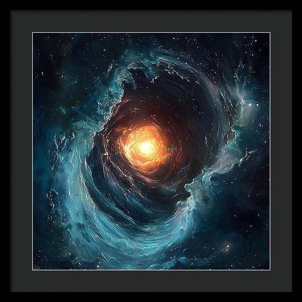 Infinity Ignited - Framed Print