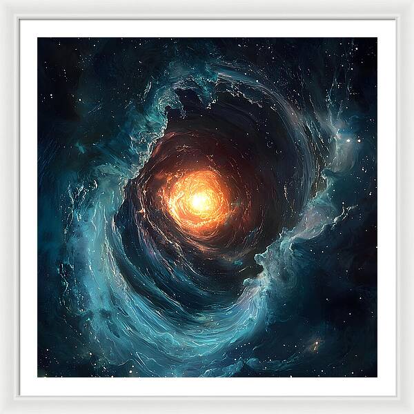 Infinity Ignited - Framed Print