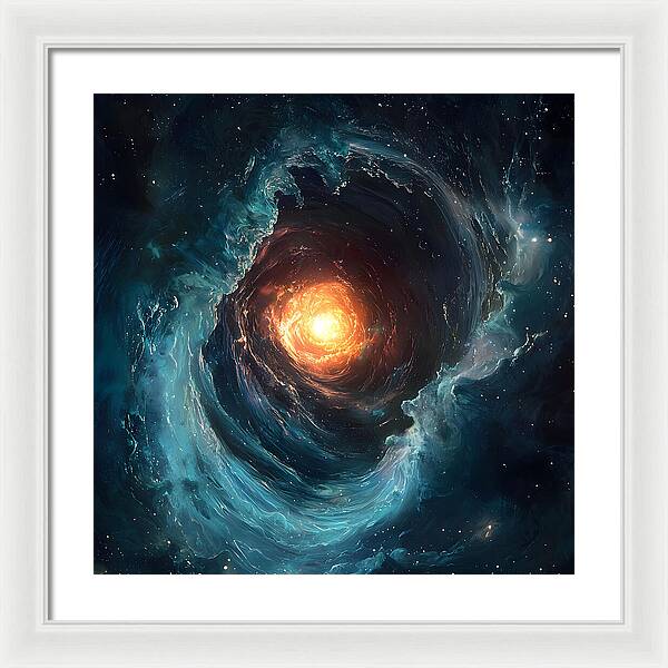 Infinity Ignited - Framed Print