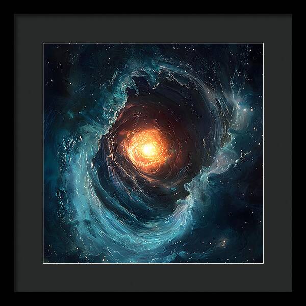 Infinity Ignited - Framed Print