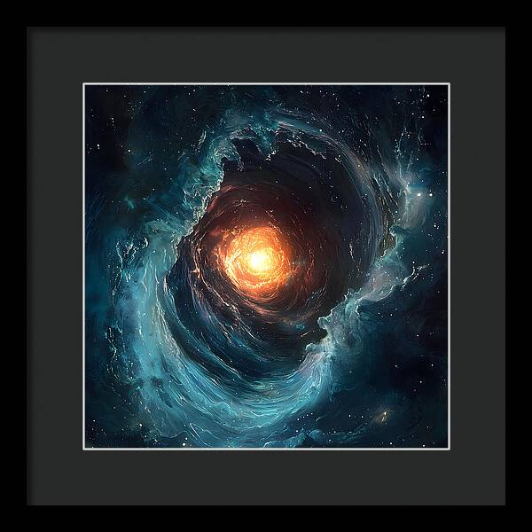 Infinity Ignited - Framed Print