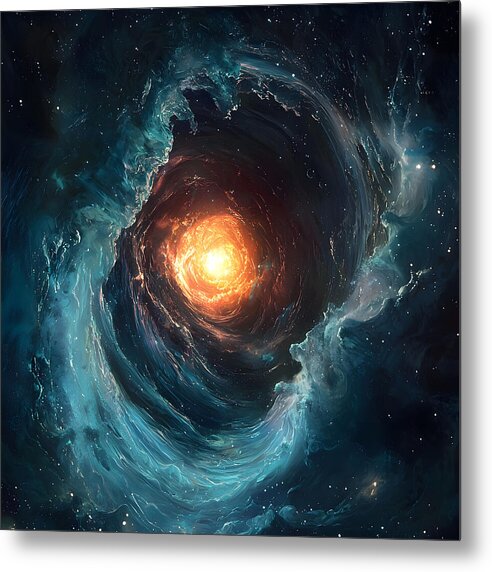 Infinity Ignited - Metal Print