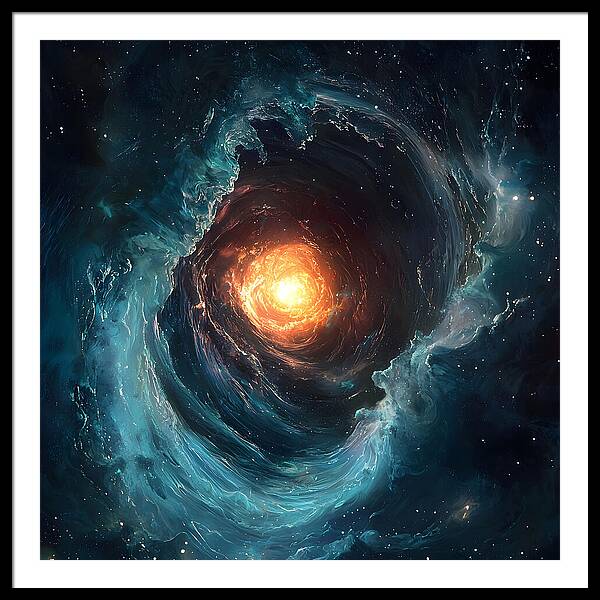 Infinity Ignited - Framed Print