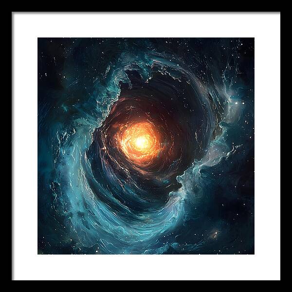 Infinity Ignited - Framed Print