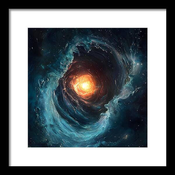 Infinity Ignited - Framed Print