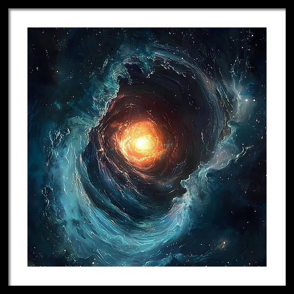 Infinity Ignited - Framed Print