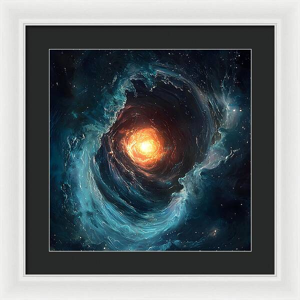 Infinity Ignited - Framed Print