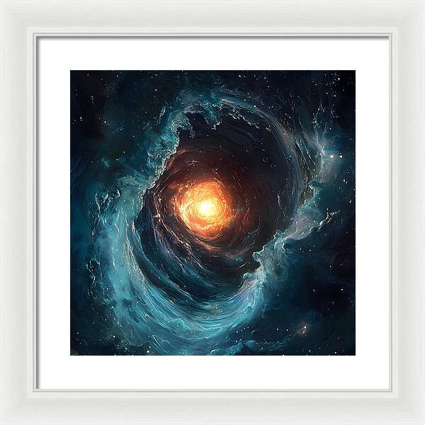 Infinity Ignited - Framed Print