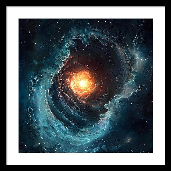 Infinity Ignited - Framed Print