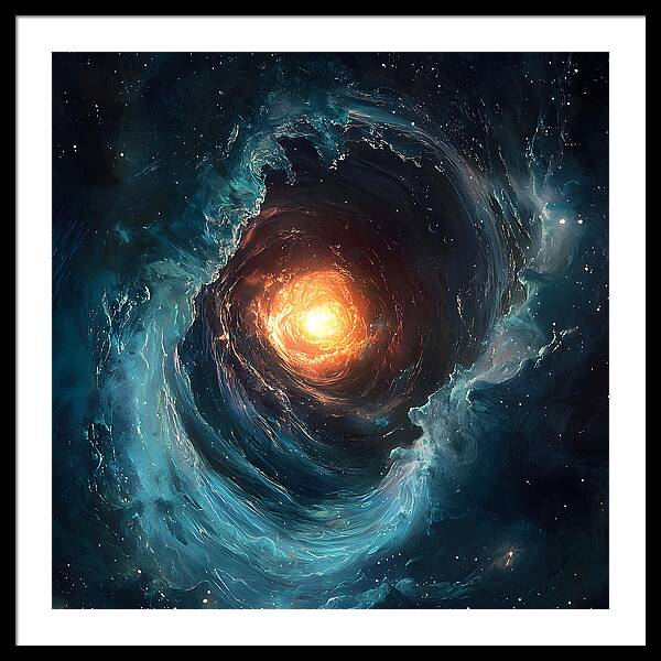 Infinity Ignited - Framed Print