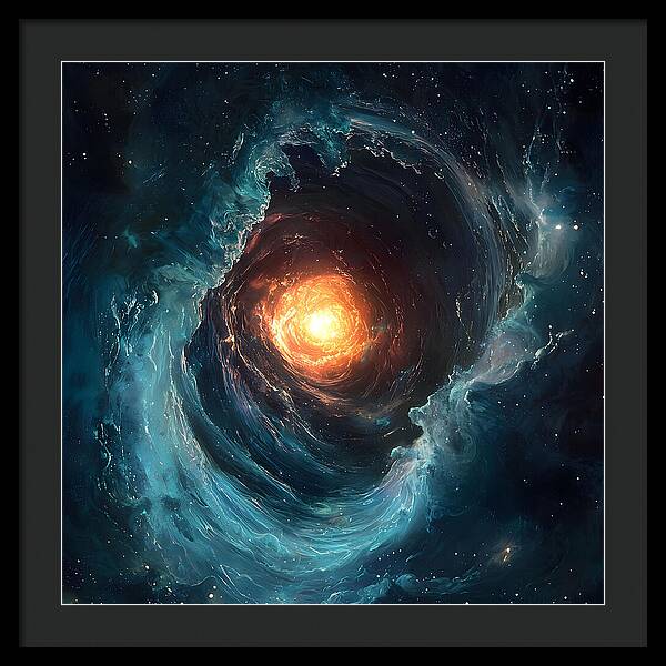 Infinity Ignited - Framed Print