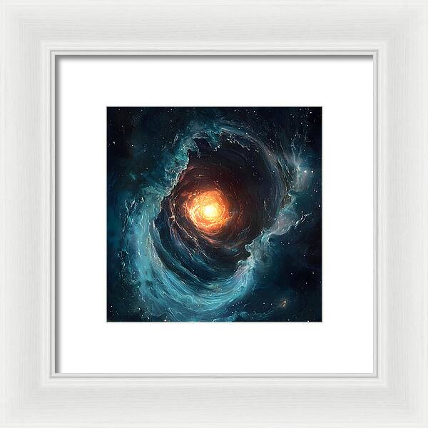 Infinity Ignited - Framed Print