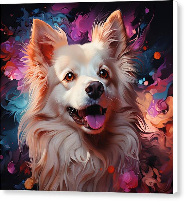 Joyful Companion - Canvas Print