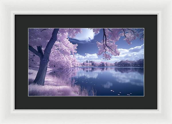 Lavender Tranquility - Framed Print