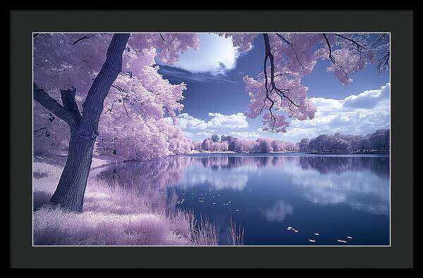 Lavender Tranquility - Framed Print