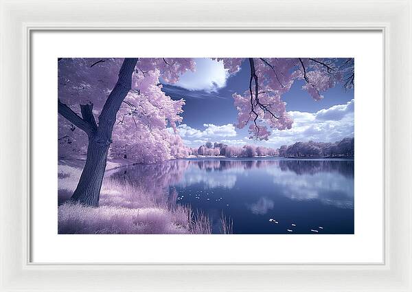 Lavender Tranquility - Framed Print