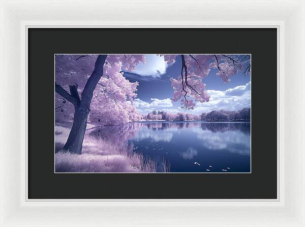 Lavender Tranquility - Framed Print