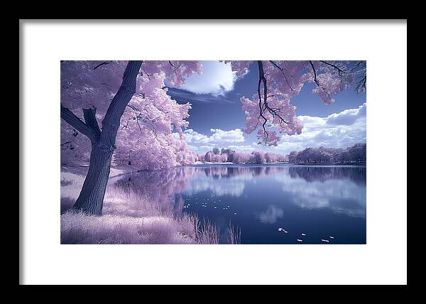 Lavender Tranquility - Framed Print