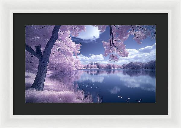 Lavender Tranquility - Framed Print