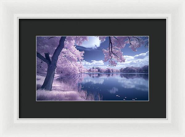 Lavender Tranquility - Framed Print