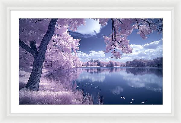 Lavender Tranquility - Framed Print