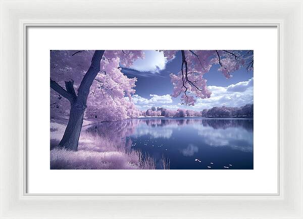 Lavender Tranquility - Framed Print