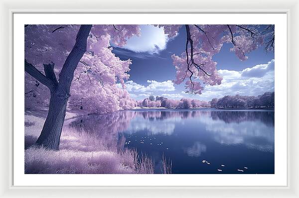 Lavender Tranquility - Framed Print