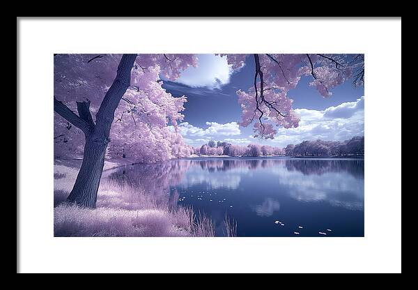 Lavender Tranquility - Framed Print