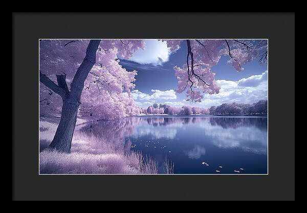 Lavender Tranquility - Framed Print