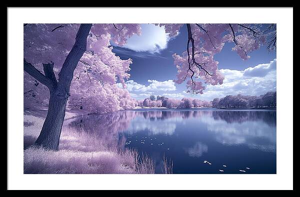 Lavender Tranquility - Framed Print