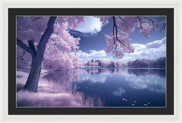 Lavender Tranquility - Framed Print