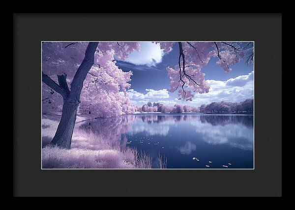 Lavender Tranquility - Framed Print