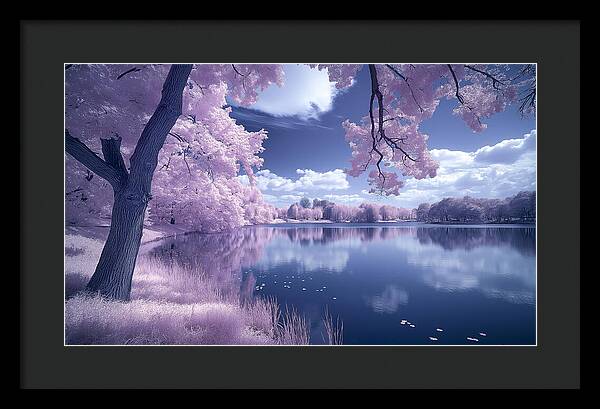 Lavender Tranquility - Framed Print