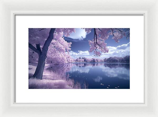 Lavender Tranquility - Framed Print