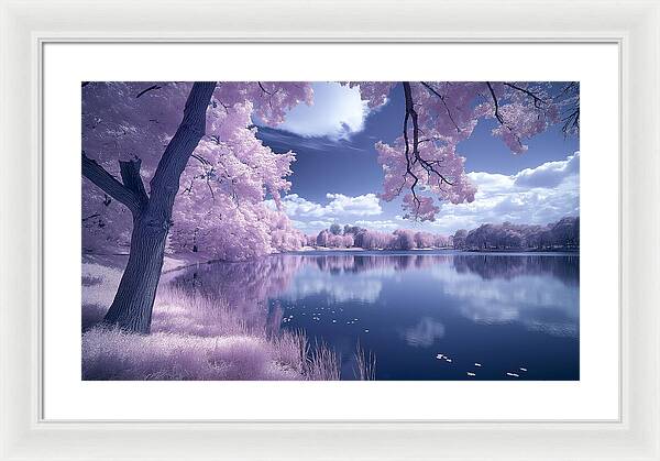 Lavender Tranquility - Framed Print