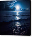 Switch Midnight Blue Tides - Canvas Print 2 image