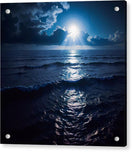 Switch Midnight Blue Tides - Acrylic Print 2 image