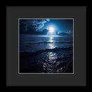 Switch Midnight Blue Tides - Framed Print 2 image