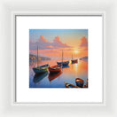 Switch Moored in Tranquility - Framed Print 3 image